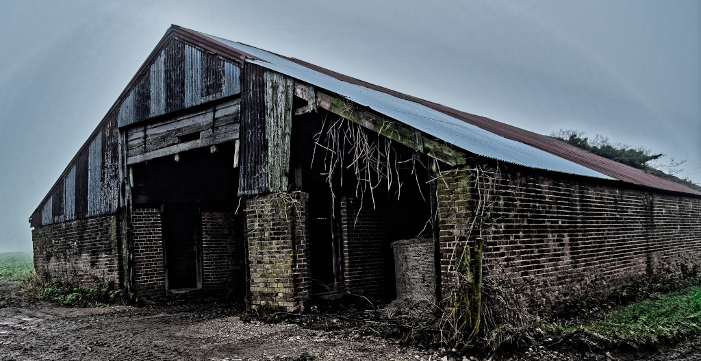 Barn - Heavily processed from the RAW file for dramatic effect