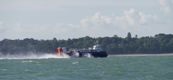 High Speed Hovercraft in the Solent
