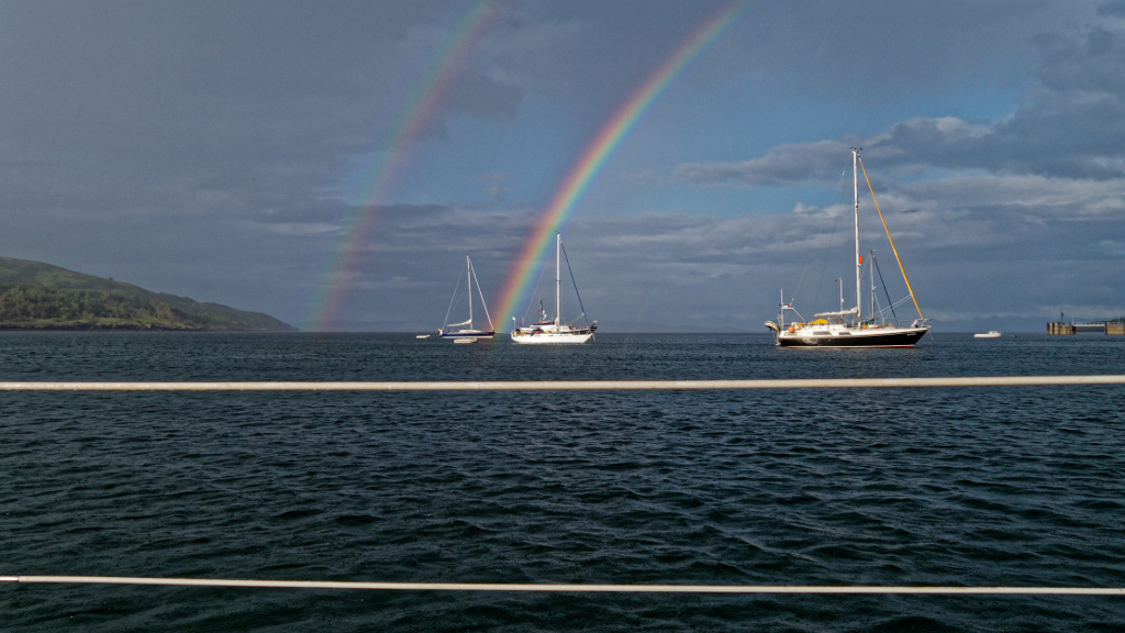 Loch Scresort Rum Rainbows