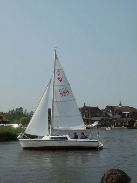 Timpenny 670 Ondine at the Start of the 3 Rivers Race  2003